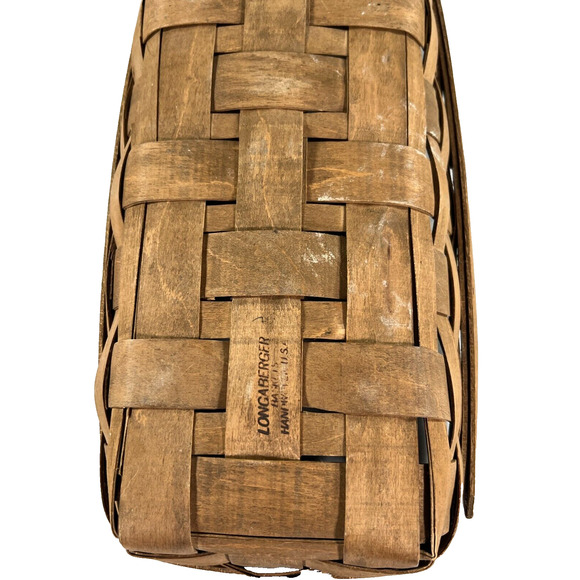 1984 Longaberger Bread Basket w/Protector 14.5"L x 7.5"W x 3.75"H - Picture 3 of 3